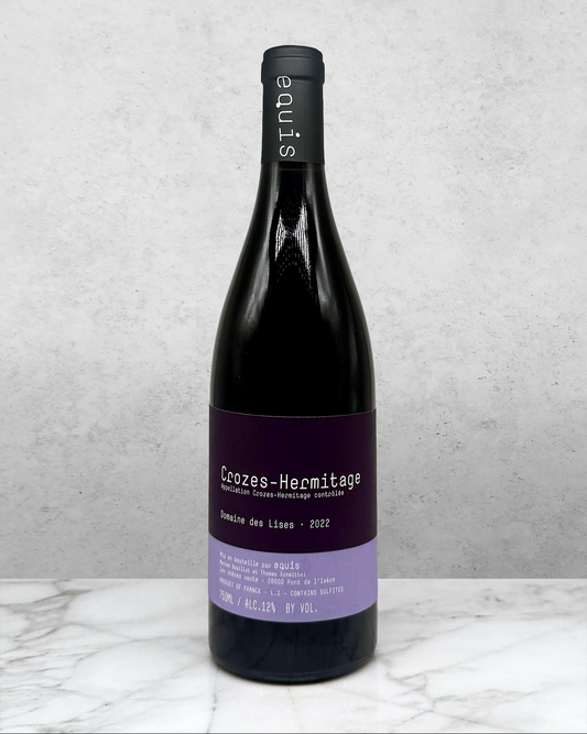 Domaine Equis (Maxime Graillot), Syrah, Crozes Hermitage "Domaine des Lises" Northern Rhône, France 2022