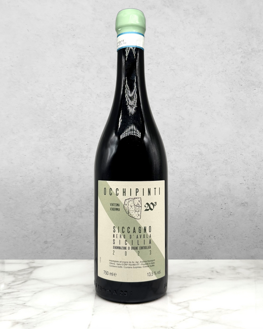Arianna Occhipinti, Nero d'Avola "Siccagno" Sicily, Italy 2023 biodynamic lowsulfur newarrival organic women-winemaker