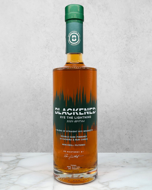 Blackened "Rye The Lightning" Kentucky Straight Rye Whiskey 750ml newarrival