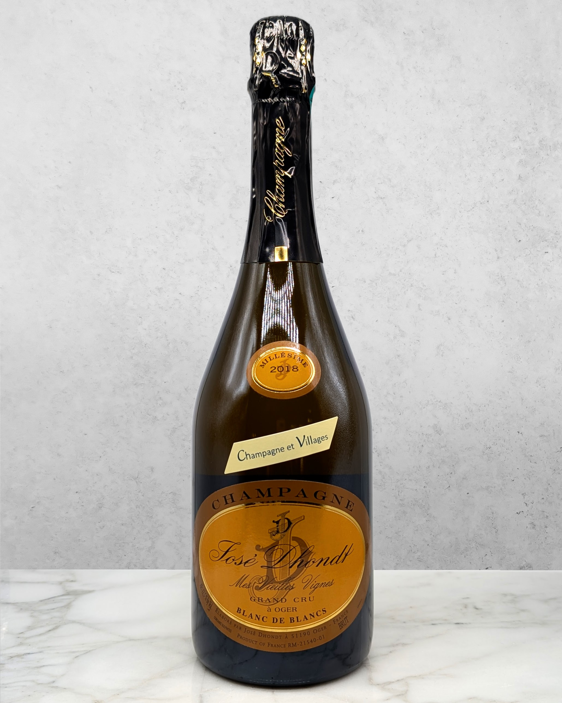 José Dhondt, Chardonnay, Mes Vieilles Vignes Grand Cru, Oger