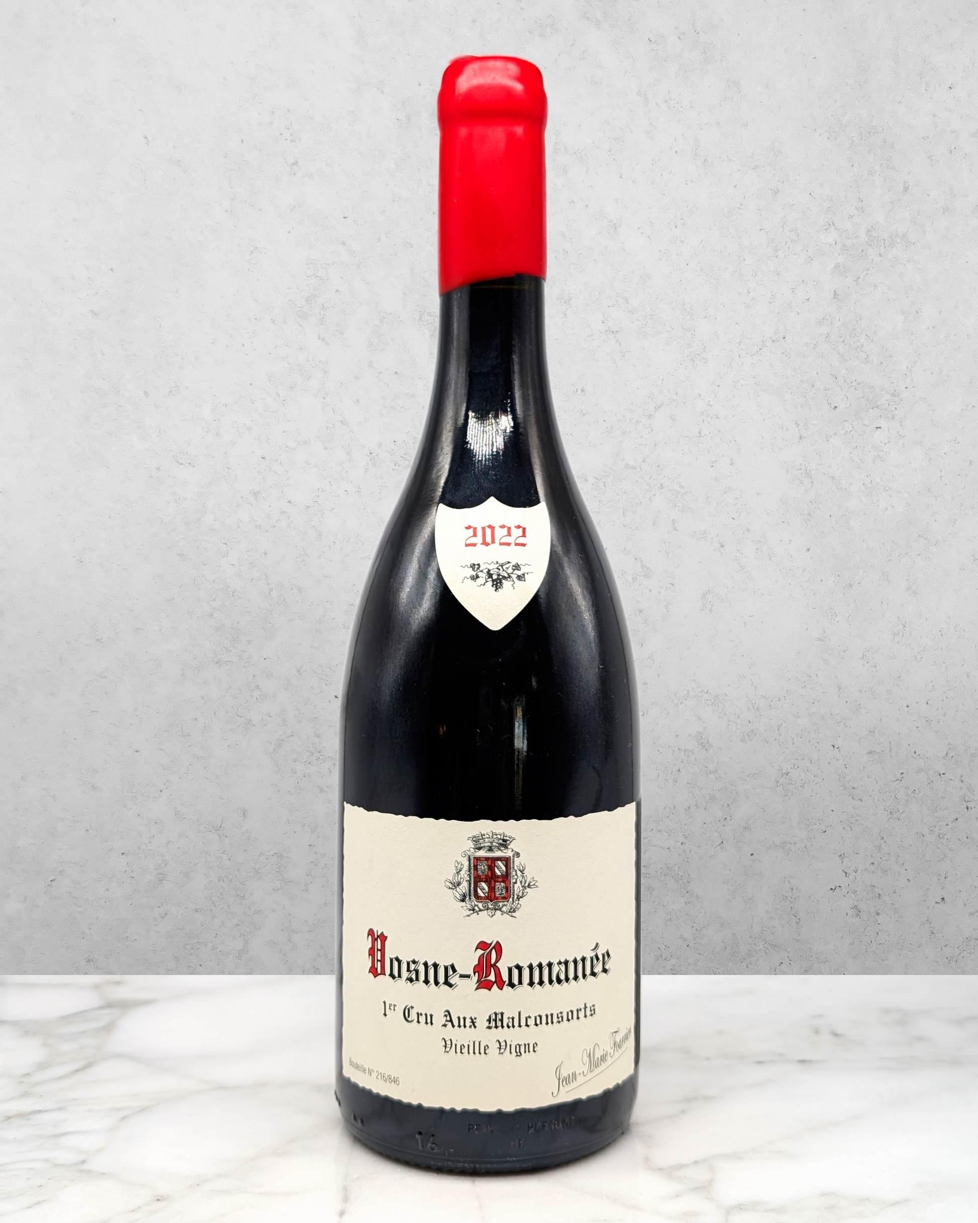 Jean-Marie Fourrier, Pinot Noir, Vosne-Romanée 1er Cru Aux Malconsorts Vieille Vigne, Burgundy, Côte de Nuits, France 2022
