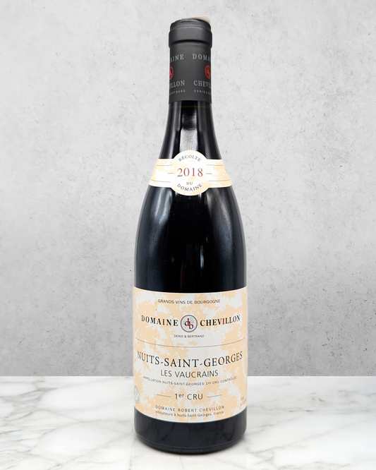 Domaine Chevillon, Pinot Noir, Nuits-Saint-Georges 1er Cru "Les Vaucrains" Côte de Nuits, Burgundy, France 2018 prearrival