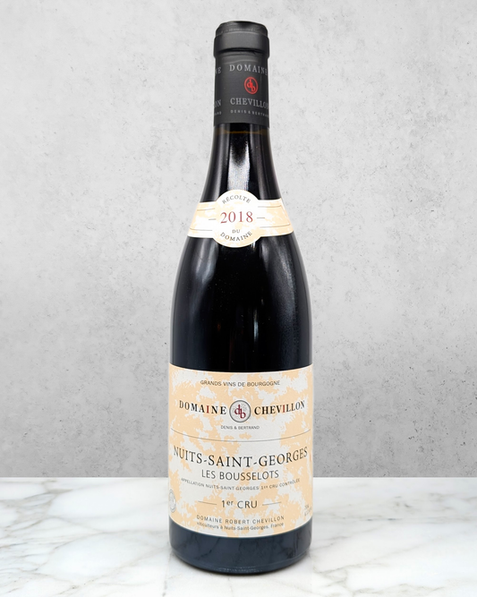 Domaine Chevillon, Pinot Noir, Nuits-Saint-Georges 1er Cru "Les Bousselots" Côte de Nuits, Burgundy, France 2018