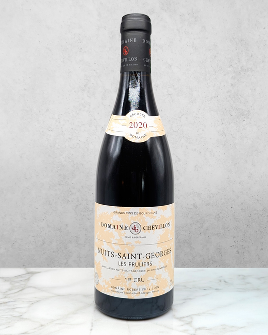 Domaine Chevillon, Pinot Noir, Nuits-Saint-Georges 1er Cru Les Pruliers, Côte de Nuits, Burgundy, France 2020