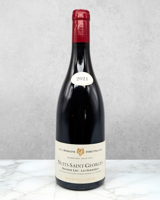 Domaine Forey, Pinot Noir, Nuits-Saint-Georges 1er Cru "Les Perrières" Côte de Nuits, Burgundy, France 2021