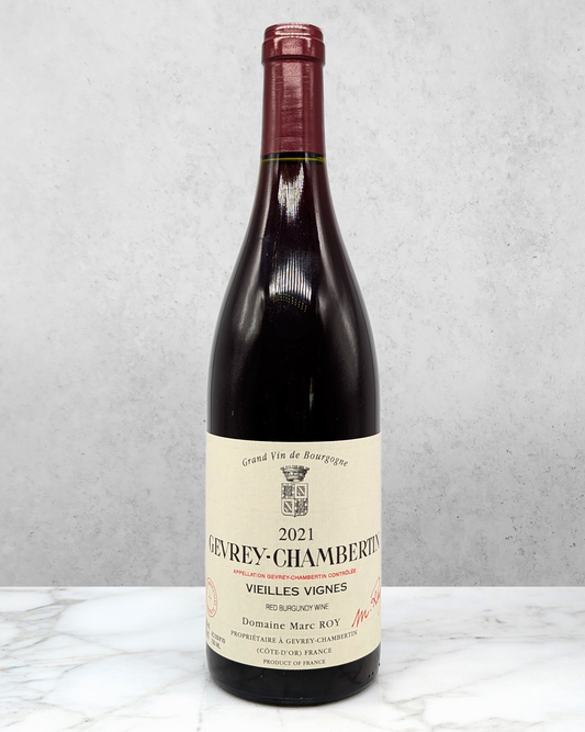 Domaine Marc Roy, Pinot Noir, Gevrey-Chambertin Vieilles Vignes, Côte de Nuits, Burgundy, France 2021