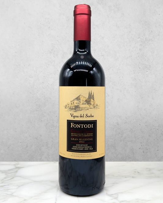 Fontodi, Sangiovese, Vigna del Sorbo Chianti Classico Gran Selezione, Tuscany, Italy 2015