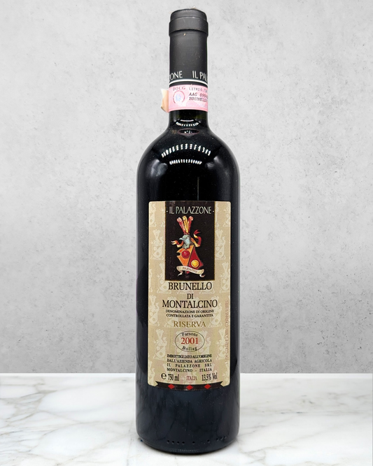 Il Palazzone, Brunello di Montalcino Riserva, Tuscany, Italy 2001