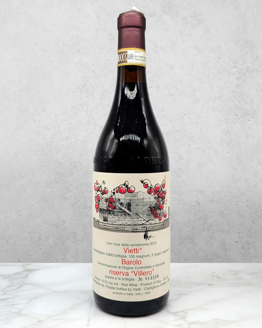 Vietti, Nebbiolo, Barolo Villero Riserva, Piedmont, Italy 2012