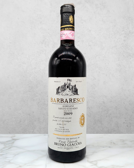 Bruno Giacosa Barbaresco Albesani Santo Stefano 2009