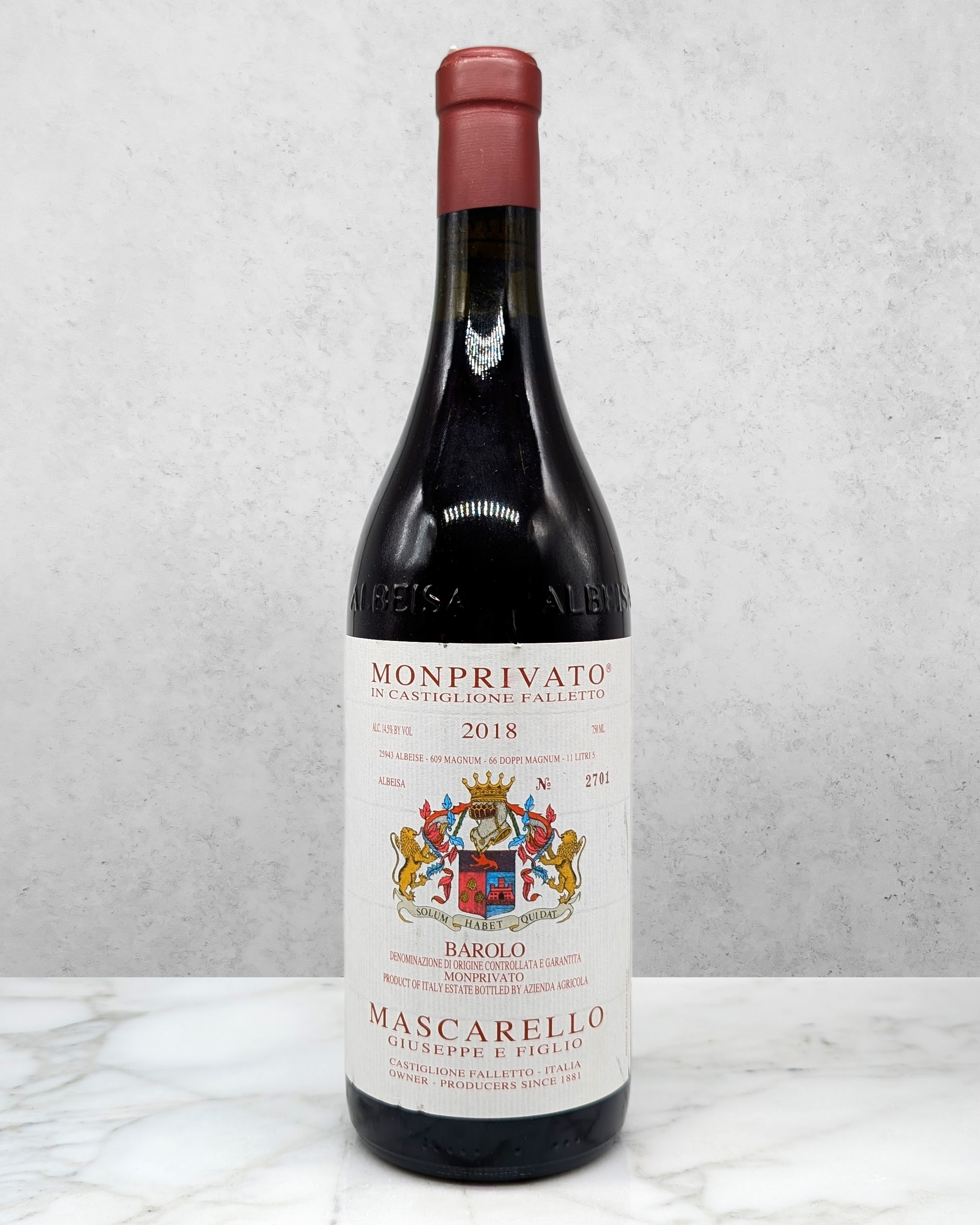Giuseppe Mascarello e Figlio, Nebbiolo, Barolo Monprivato, Piedmont, Italy 2018