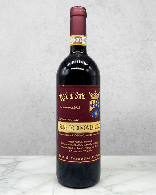 Poggio di Sotto, Sangiovese, Brunello Di Montalcino, Tuscany, Italy 2015