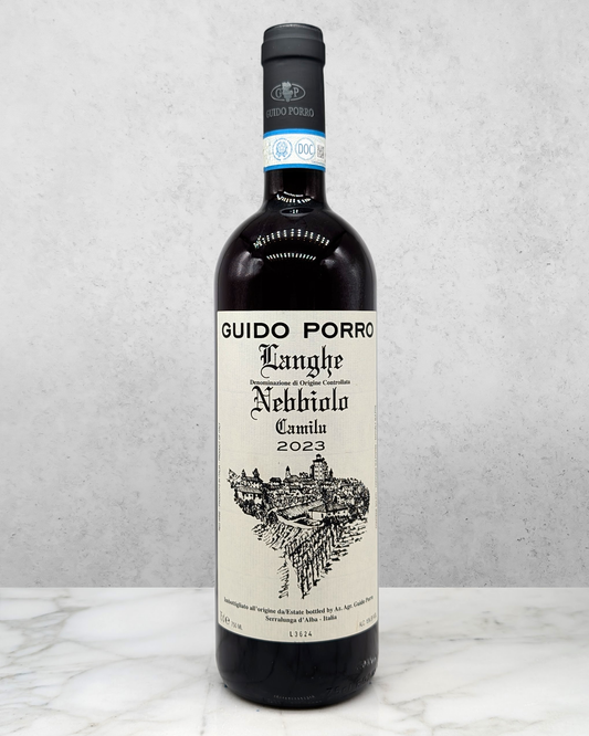 Guido Porro, Nebbiolo, Langhe "Camilu" Serralunga d'Alba, Piedmont, Italy 2023 newarrival