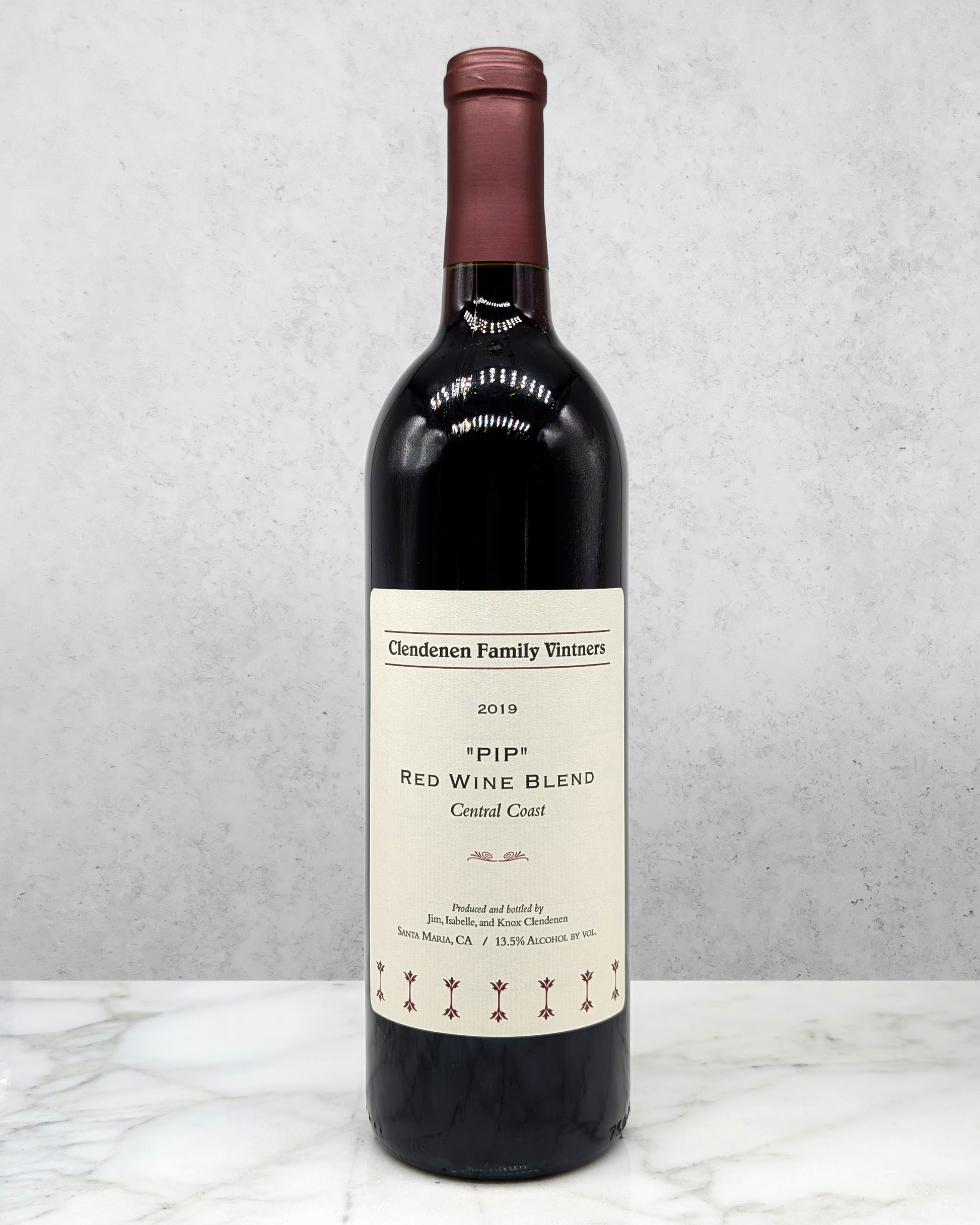 Clendenen Family Vintners, Red Wine Blend "PIP" Central Coast, California 2019 newarrival