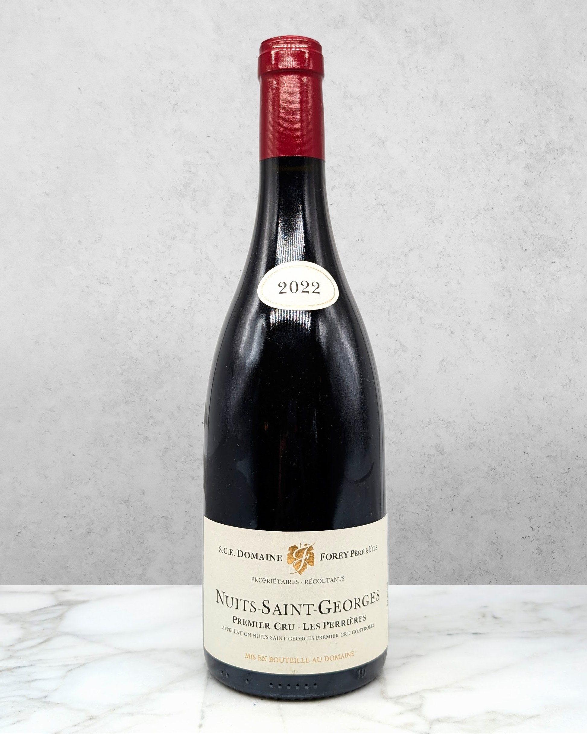 Domaine Forey, Pinot Noir, Nuits-Saint-Georges 1er Cru "Les Perrières" Côte de Nuits, Burgundy, France 2022 newarrival