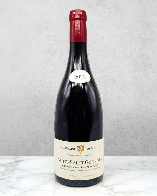 Domaine Forey, Pinot Noir, Nuits-Saint-Georges 1er Cru "Les Perrières" Côte de Nuits, Burgundy, France 2022 newarrival