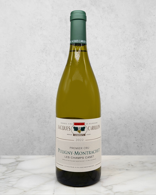 Jacques Carillon, Chardonnay, Puligny-Montrachet 1er Cru Les Champs Canet, Côte de Beaune, Burgundy, France 2022 newarrival