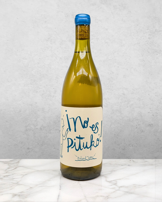 Echeverria, Viognier "No Es Pituko" Maule Valley, Chile 2023 lowsulfur natural newarrival organic vegan