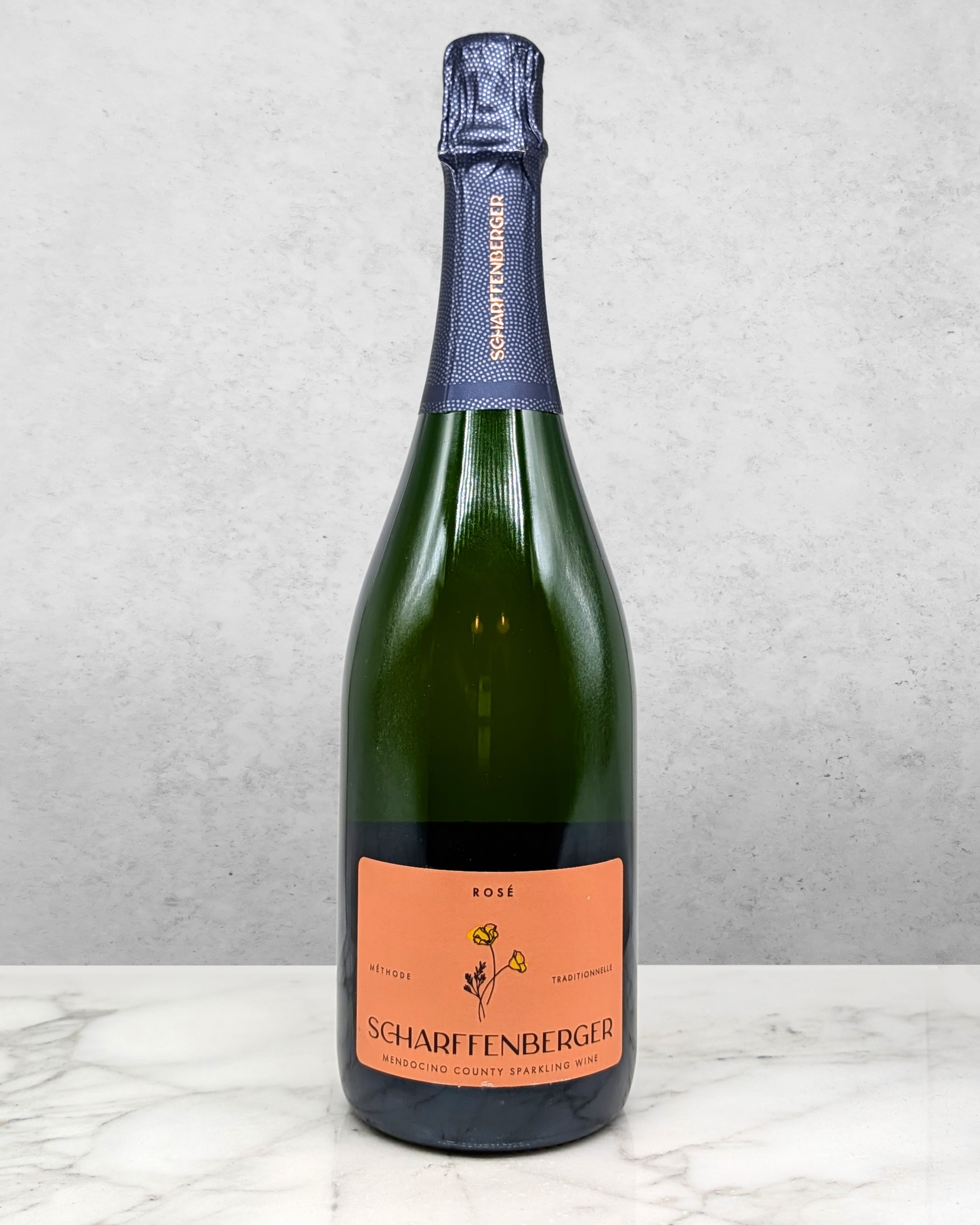 Scharffenberger Brut Rosé, Mendocino, California NV newarrival