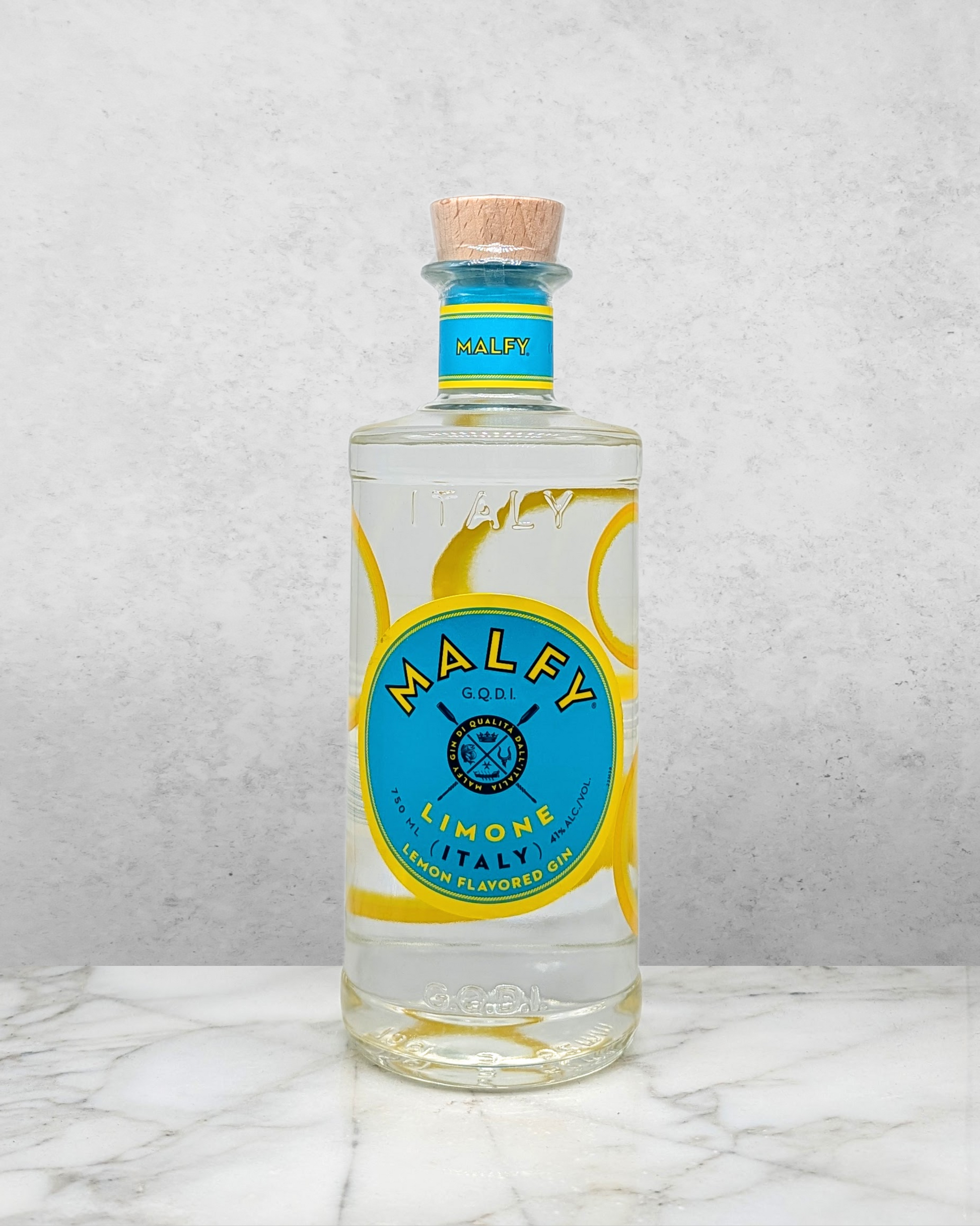 Malfy Gin "Limone" Italy Lemon Flavored Gin 750ml