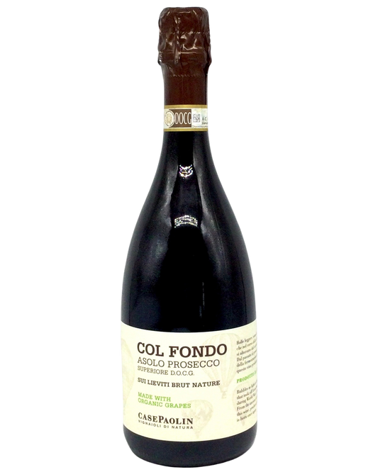 Case Paolin, Asolo Prosecco Superiore "Col Fondo" Sui Lieviti Brut Nature 2022 natural organic