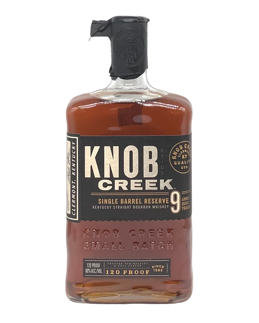 Knob Creek 9 Year Single Barrel Reserve Kentucky Bourbon 120 Proof newarrival