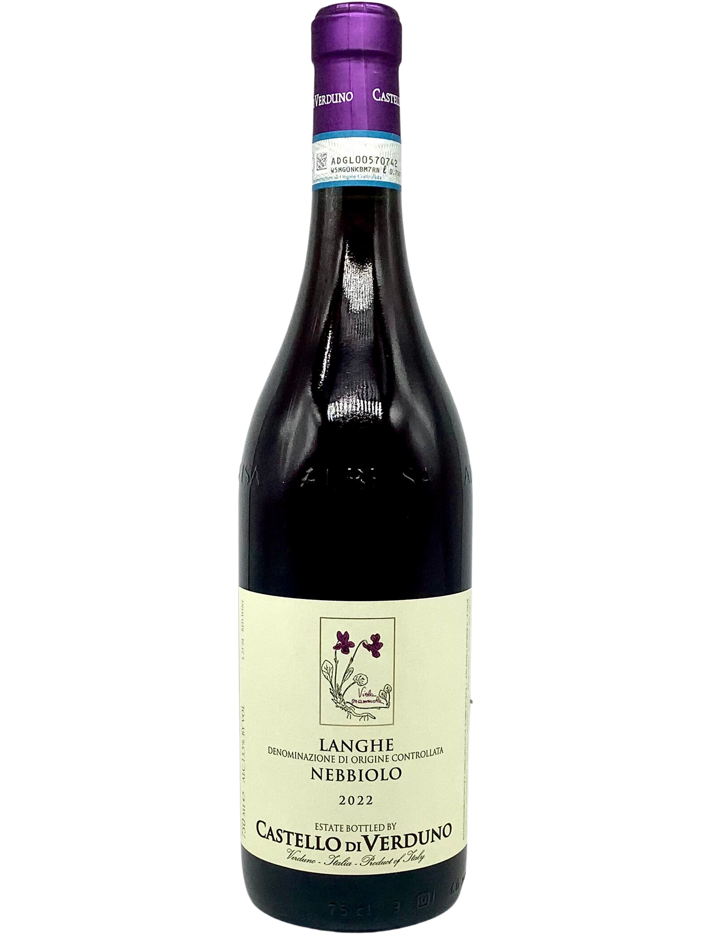 Castello di Verduno, Nebbiolo, Langhe, Piedmont, Italy 2023 organic