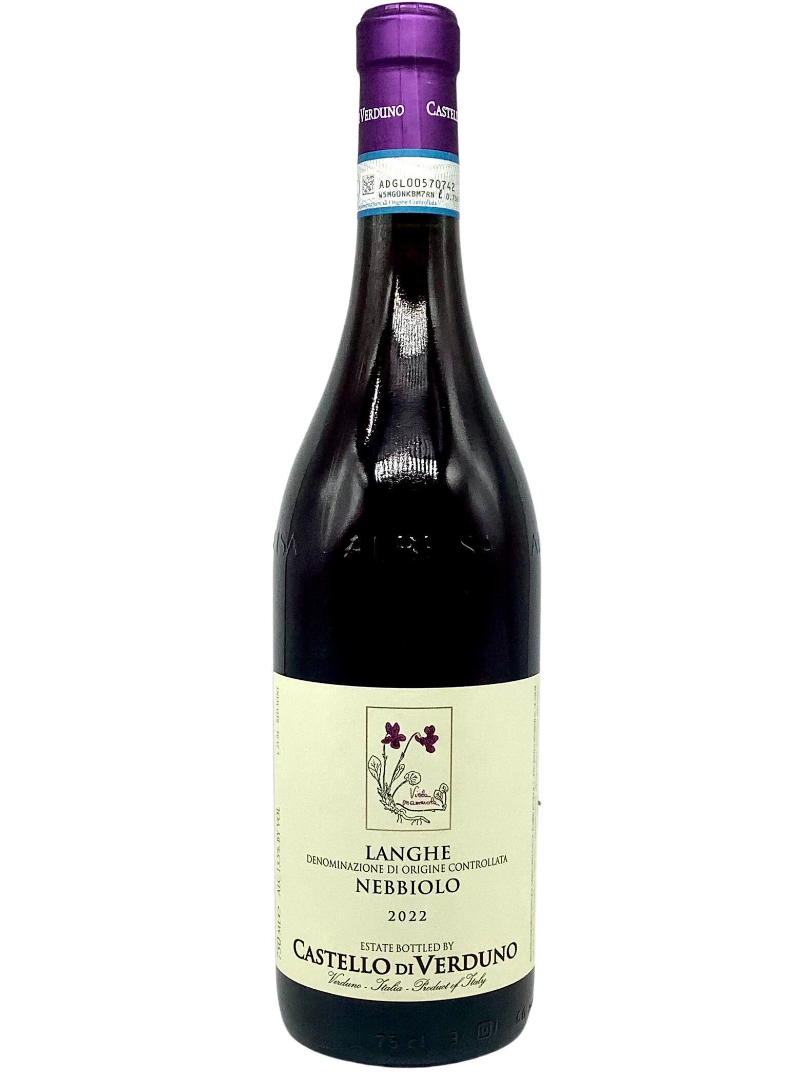 Castello di Verduno, Nebbiolo, Langhe, Piedmont, Italy 2023 organic