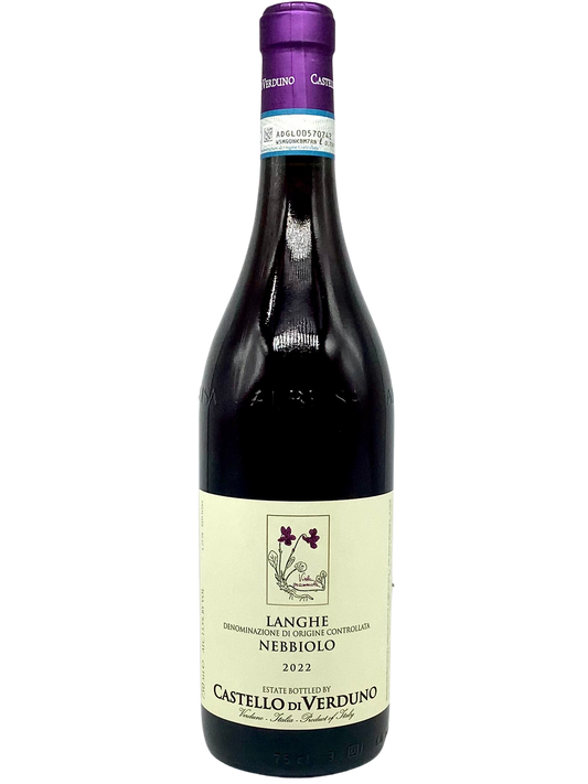 Castello di Verduno, Nebbiolo, Langhe, Piedmont, Italy 2022 organic