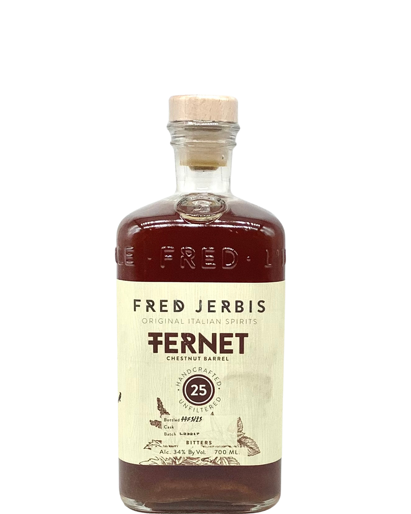 Fred Jerbis Fernet 700ml newarrival
