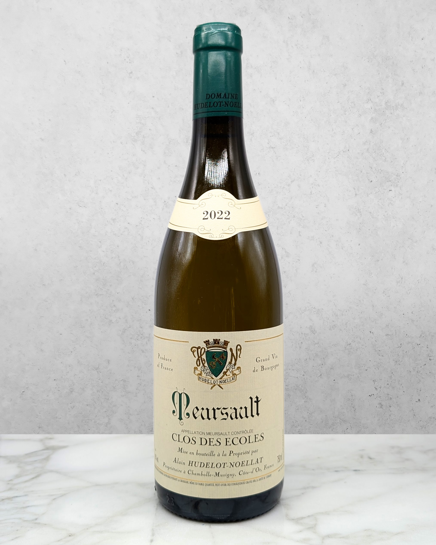 Alain Hudelot-Noellat, Chardonnay, Meursault Clos des Ecoles, Côte de Beaune, France 2022 newarrival