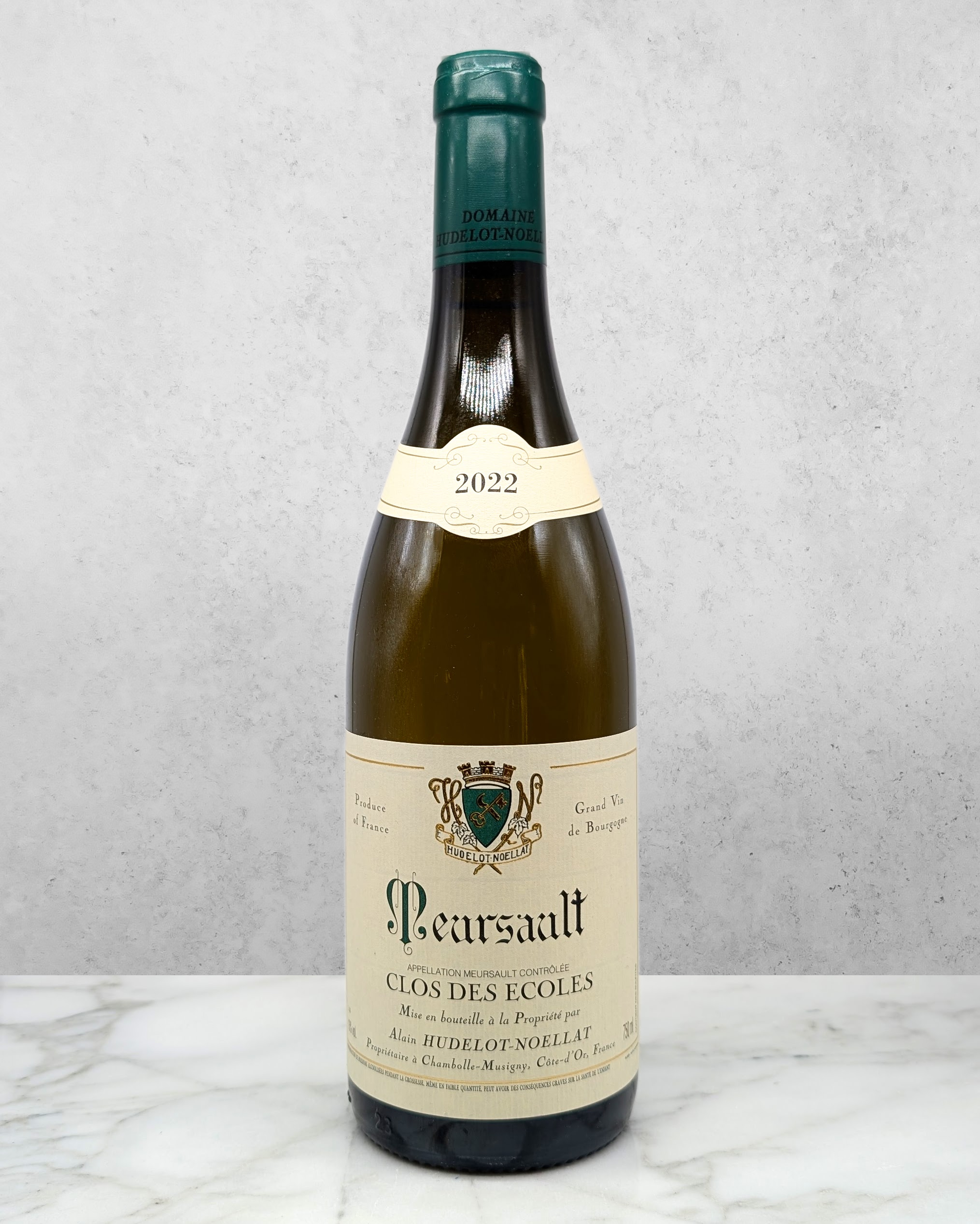 Alain Hudelot-Noellat, Chardonnay, Meursault Clos des Ecoles, Côte de Beaune, France 2022 newarrival