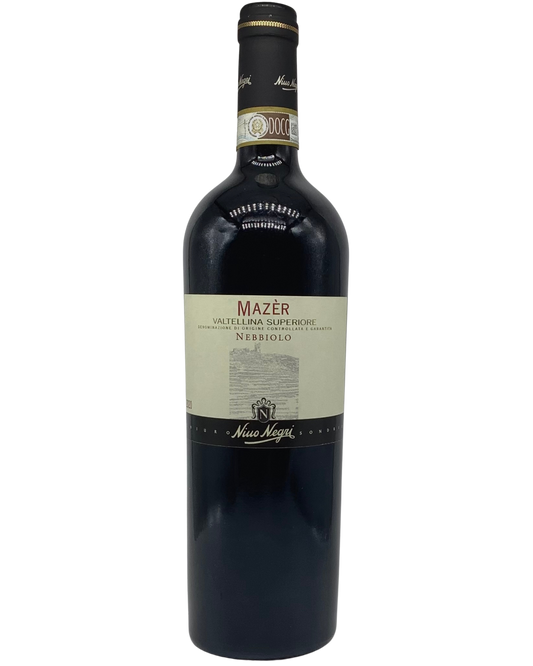 Nino Negri, Nebbiolo "Mazer" Valtellina Superiore, Lombardy, Italy 2021 newarrival