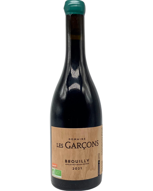 Domaine les Garçons, Gamay, Brouilly, Beaujolais, France 2021 biodynamic certifiedorganic newarrival organic