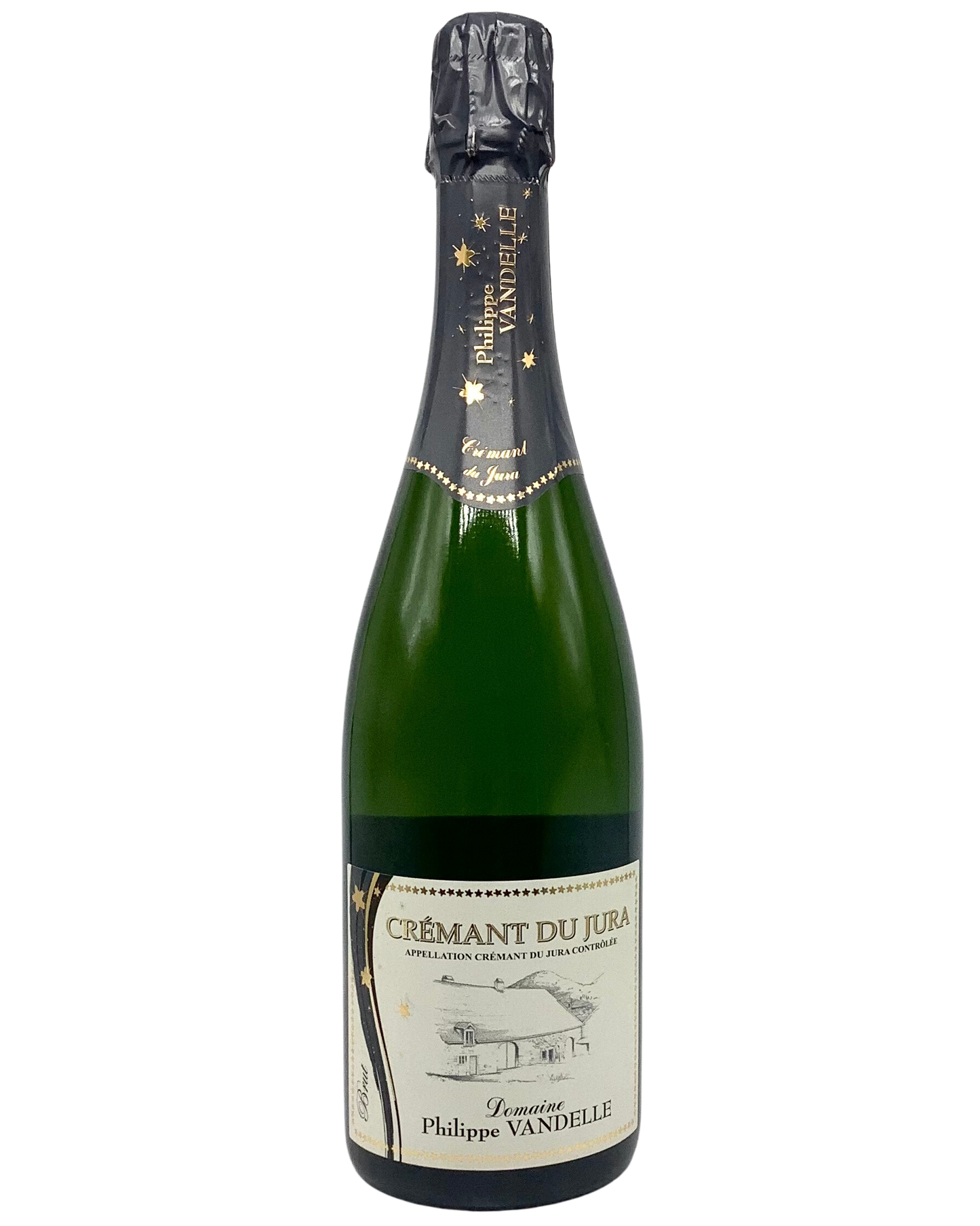 Domaine Philippe Vandelle, Chardonnay, Crémant du Jura Brut, Jura, France NV newarrival