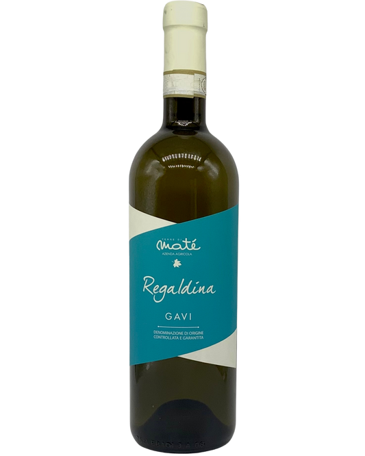 Terre di Maté, Cortese, Gavi di Gavi "Regaldina" Piedmont, Italy 2022 certifiedorganic femalewinemaker newarrival organic vegan