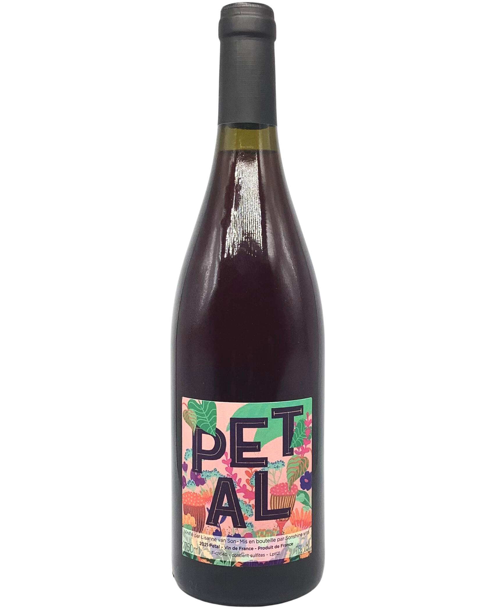 Sonshine Vins (Lisanne Von Son), Grolleau Gris & Muscat Rouge "Petal" VDF, Bugey, France 2021 newarrival organic