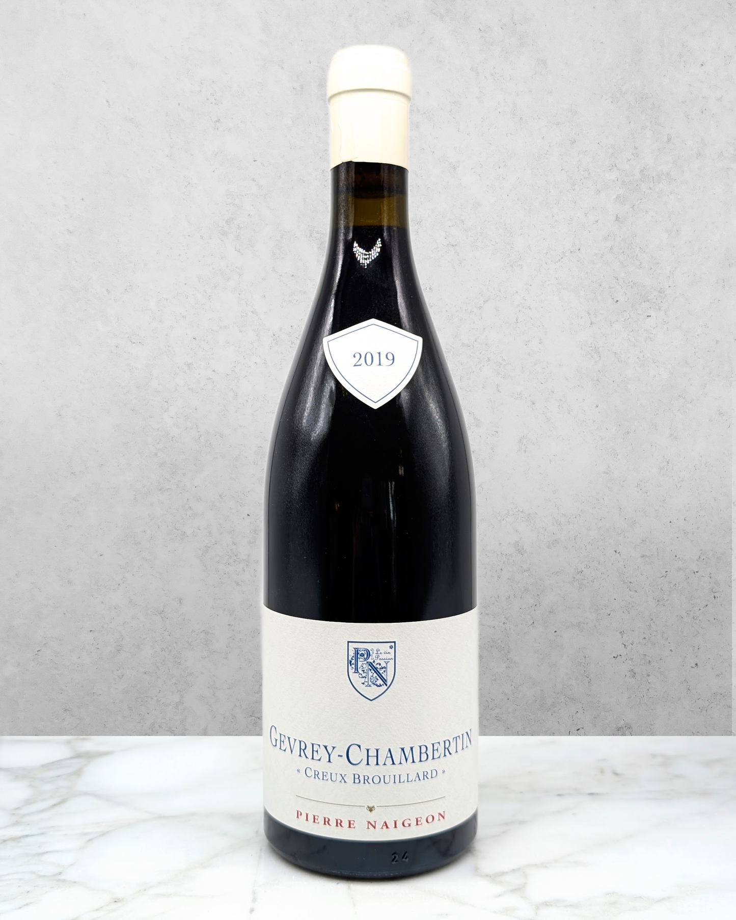 Pierre Naigeon, Pinot Noir, Gevrey-Chambertin "Creux Brouillard" Côte de Nuits, Burgundy, France 2019 lowsulfur newarrival