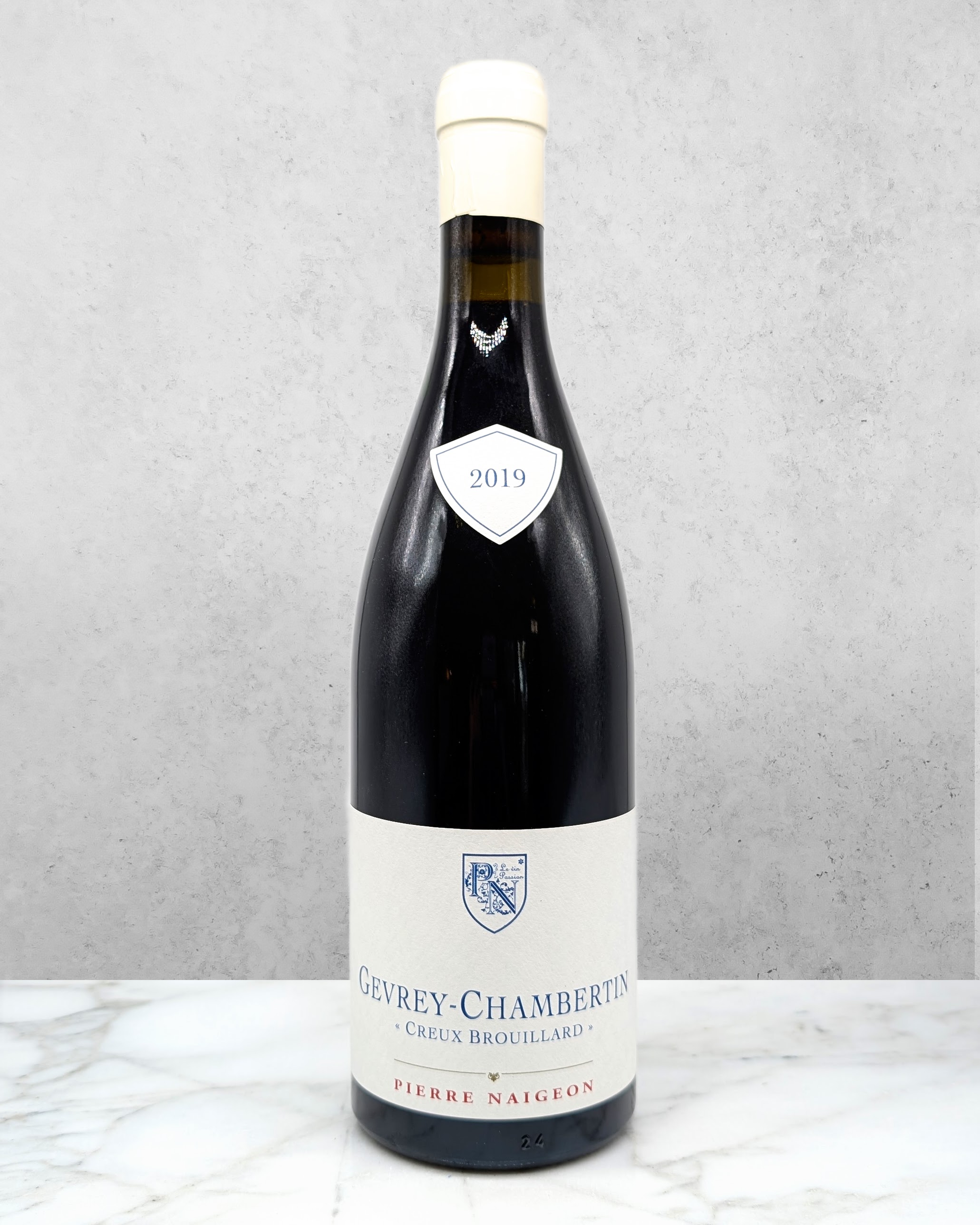 Pierre Naigeon, Pinot Noir, Gevrey-Chambertin "Creux Brouillard" Côte de Nuits, Burgundy, France 2019 lowsulfur newarrival