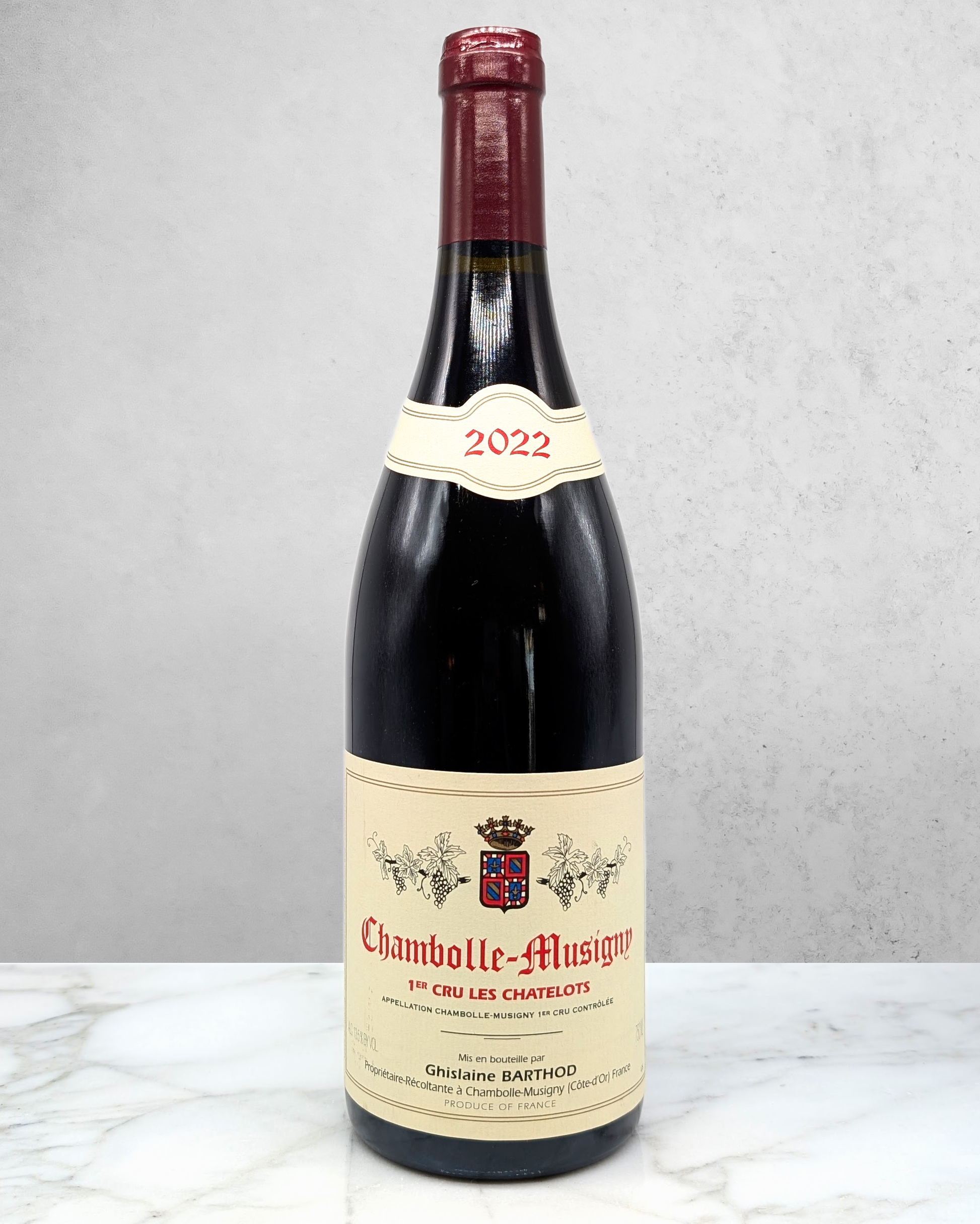 Ghislaine Barthod, Pinot Noir, Chambolle-Musigny 1er Cru Les Châtelots, Côte de Nuits, Burgundy, France 2022 newarrival