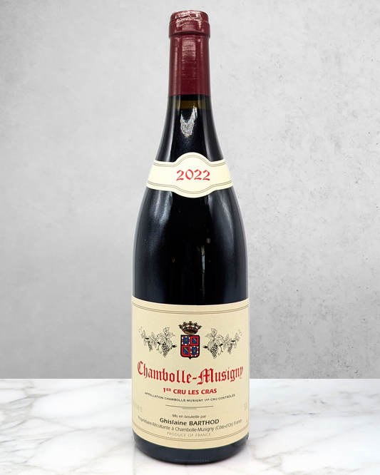 Ghislaine Barthod, Pinot Noir, Chambolle-Musigny 1er Cru Les Cras, Côte de Nuits, Burgundy, France 2022