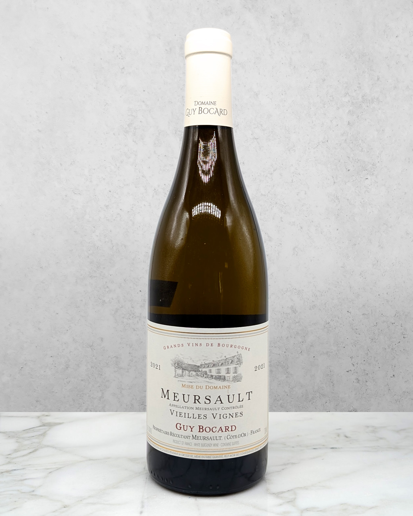Domaine Guy Bocard, Chardonnay, Meursault Vieilles Vignes, Côte de Beaune, France 2021 newarrival