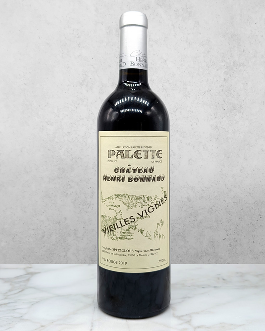 Château Henri Bonnaud, Palette Rouge Vieilles Vignes, Provence, France 2019 newarrival organic