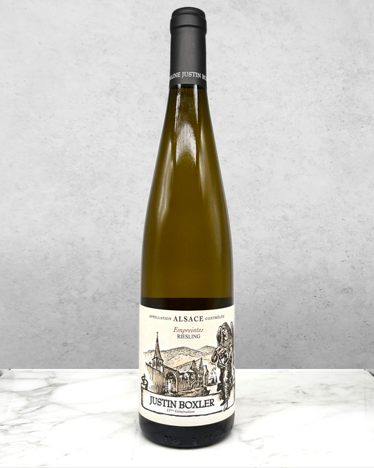 Justin Boxler, Riesling, Alsace, France 2023 certifiedorganic newarrival organic