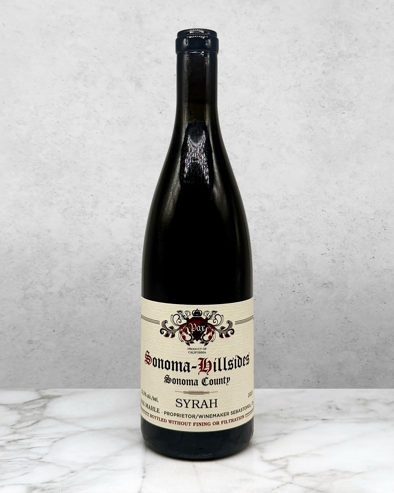 Pax Mahle, Syrah "Sonoma Hillsides" Sonoma County, California 2023 newarrival