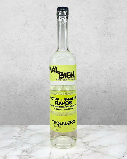 Mal Bien Mezcal, Victor + Emanuel Ramos, Tequilero 750ml