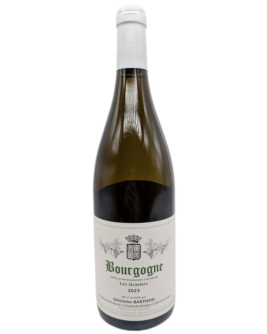 Ghislaine Barthod, Chardonnay, Bourgogne Blanc "Les Graviers" Côte de Nuits, Burgundy, France 2023 newarrival
