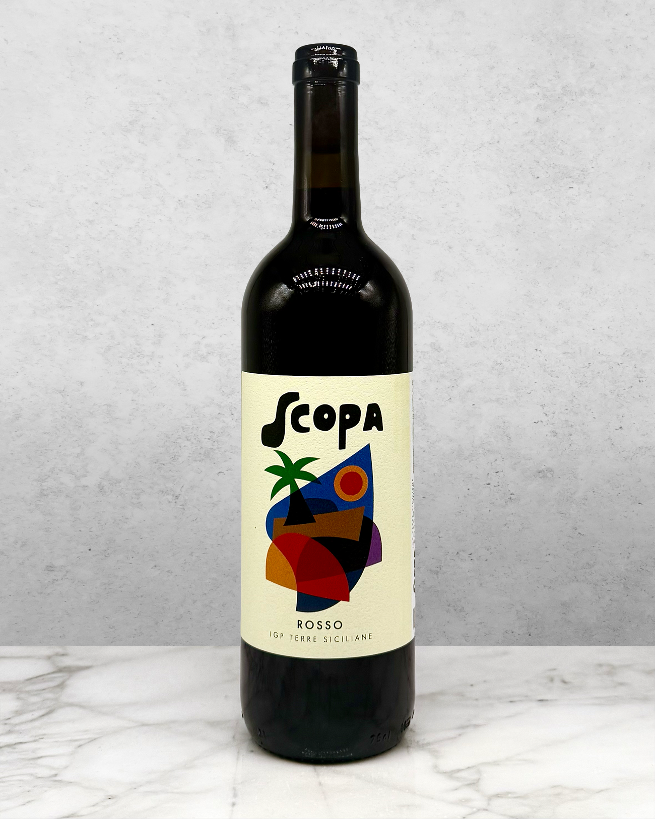 Scopa, Nero d'Avola Blend "Vino Rosso" IGP Terre Siciliane, Sicily, Italy 2025 newarrival organic
