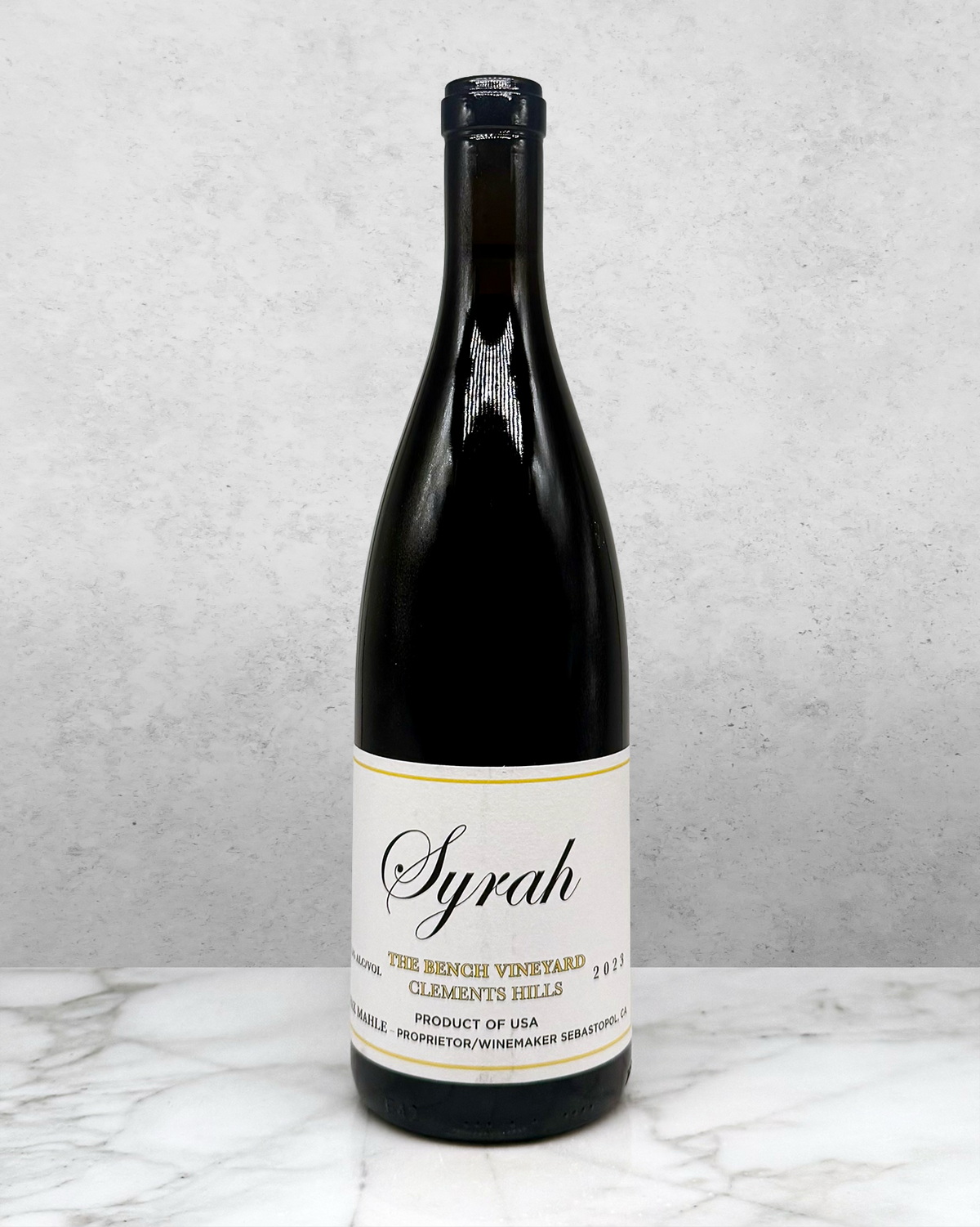 Pax Mahle, Syrah, The Bench Vineyard, Clements Hills, San Joaquin County, California 2023 biodynamic organic sustainable vegan