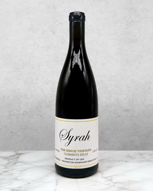 Pax Mahle, Syrah, The Bench Vineyard, Clements Hills, San Joaquin County, California 2023